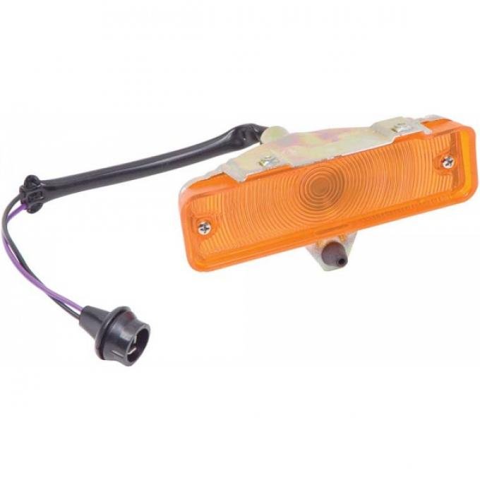 Redline Restomotive® 1965-1967 Chevrolet Chevy II Left Hand Park Lamp Assembly