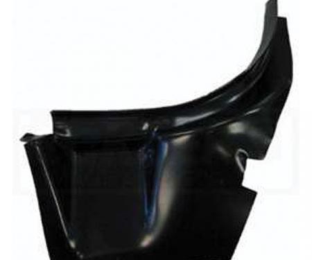 Redline Restomotive® Chevelle 64-65 (Exc. Wagon) Trunk Gutter Side Brace - RH LG-00-237-GR
