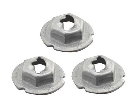 Redline Restomotive® 1961-1963 Ford Thunderbird Hood Grille To Bezel Hardware Set