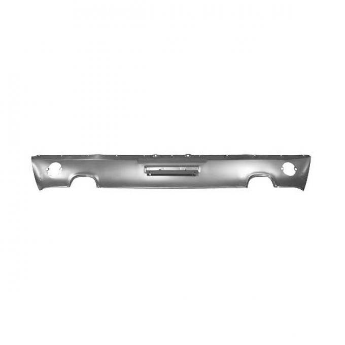 Redline Restomotive® 1967-1968 Ford Mustang Rear Valance with Exhaust Holes