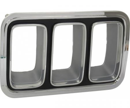 Redline Restomotive® 1970 Ford Mustang Left Hand Tail Lamp Bezel