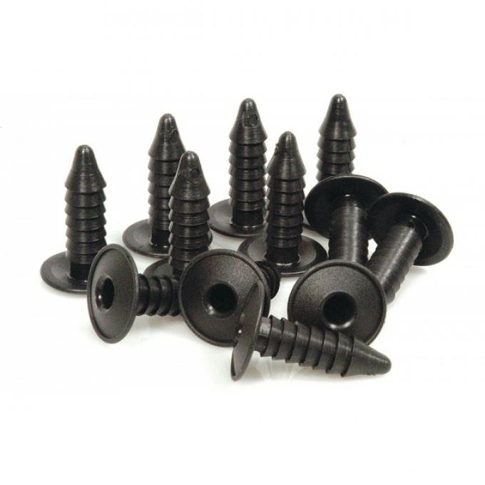 Redline Restomotive® 1967-1972 Chevy Truck 12 Piece Firewall Pad Retainer Set