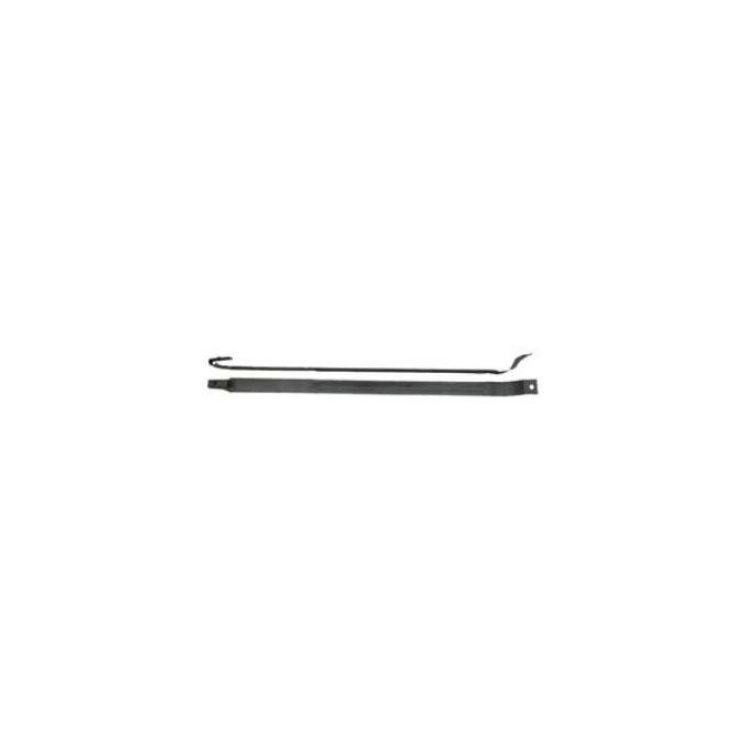 Redline Restomotive® 1970-1973 Camaro / Firebird Galvanized Steel Gas Tank Mounting Straps
