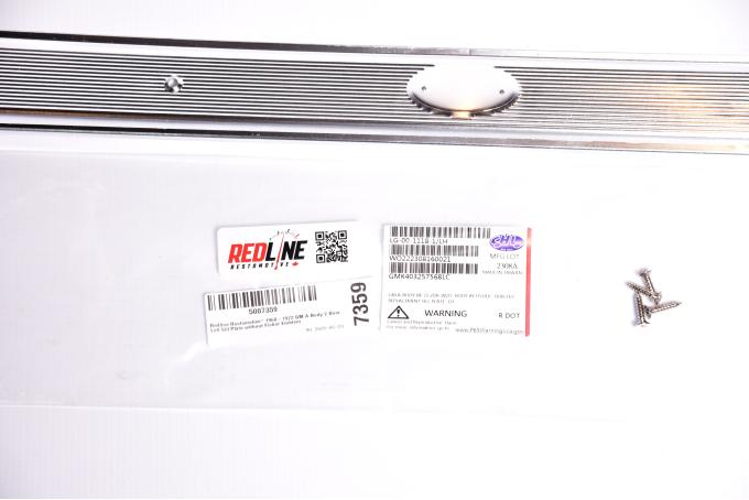 Redline Restomotive® 1968-1972 GM A Body 2 Door Left Sill Plate without Fisher Emblem