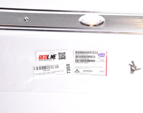 Redline Restomotive® 1968-1972 GM A Body 2 Door Left Sill Plate without Fisher Emblem