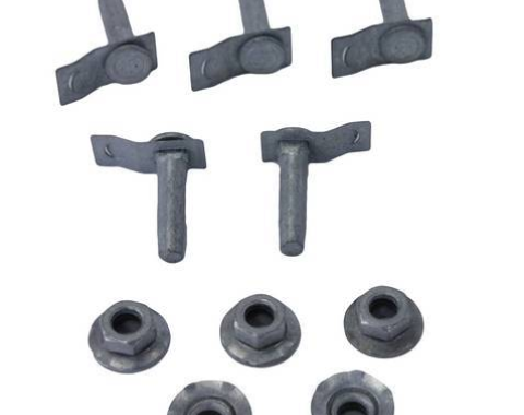 Redline Restomotive® 1967-1969 Camaro / Firebird Tail Light / Lamp Housing Mounting Stud & Nut Set