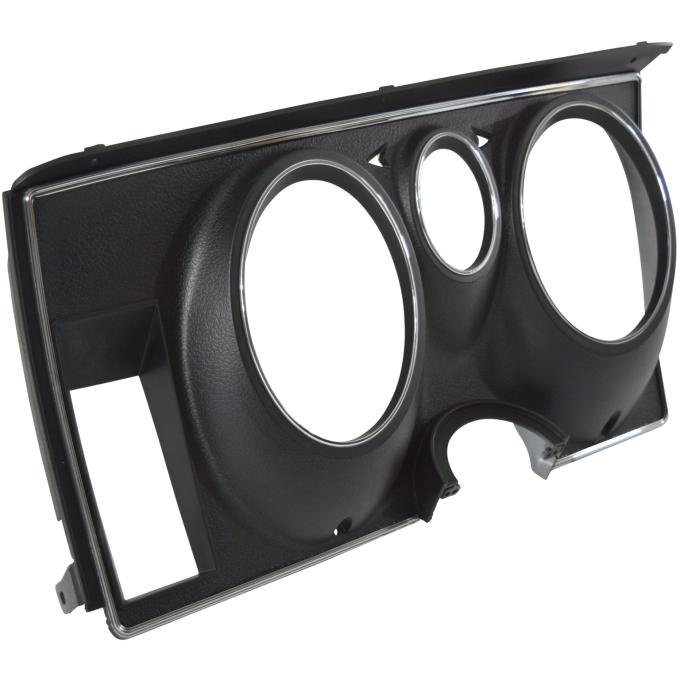 Redline Restomotive® 1971-1973 Ford Mustang Black Instrument Bezel