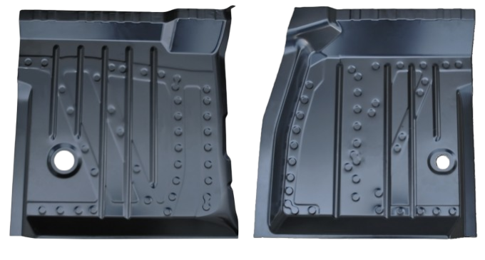 Redline Restomotive® 2007-2014 Chevy Truck Front Left and Right Floor Pan