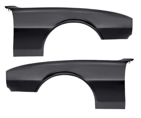 Redline Restomotive® 1967-1968 Pontiac Firebird Front Left and Right Fender