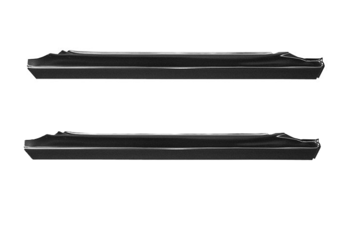 Redline Restomotive® 1988-2002 Chevy Truck Slip-On Style Left and Right Hand Rocker Panel