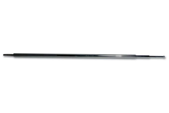Redline Restomotive® 1963-1966 Chevrolet Corvette Telescoping 17-1/2" to 45" Round Antenna Mast Stainless Steel