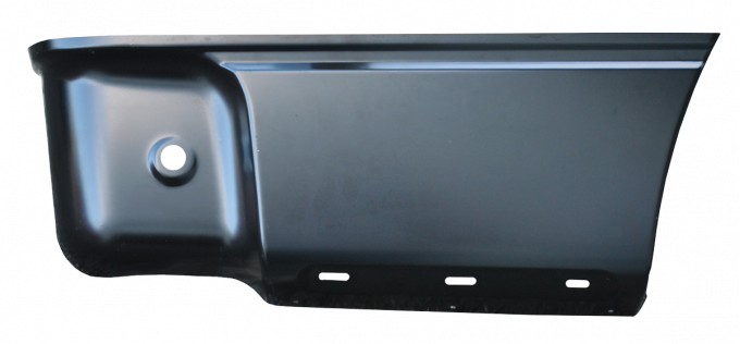 Redline Restomotive® 2009-2014 Ford Truck Right Hand Lower Rear Bed Section without Molding Holes