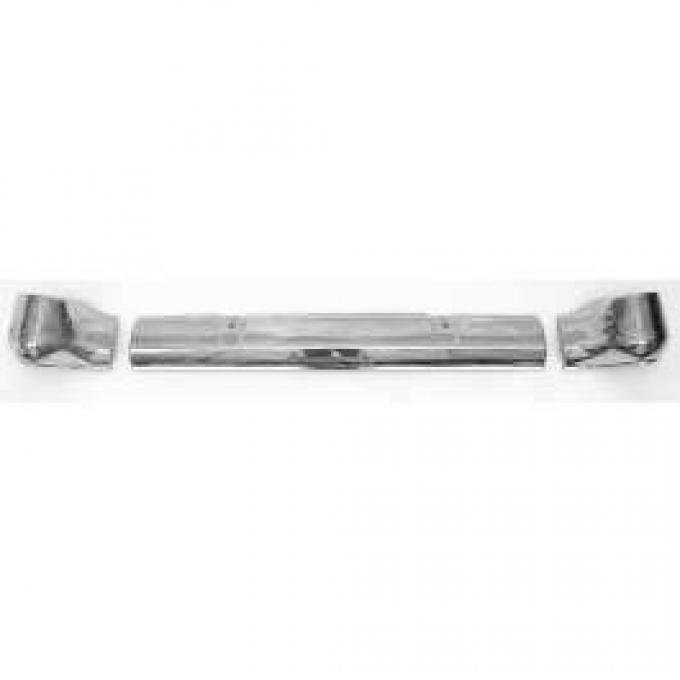 Redline Restomotive® Chevy 56 (Incl.center, Ends, Guards) RR. Bumper Kit - 5pcs LG-00-1457