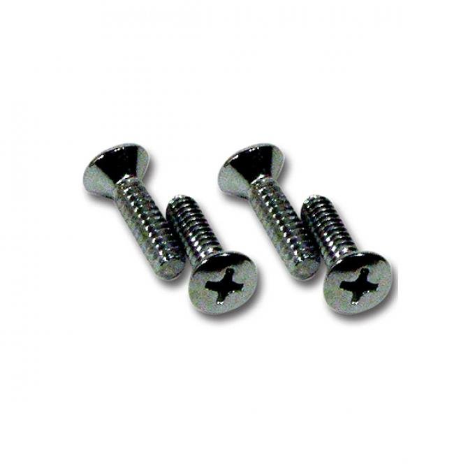 Redline Restomotive® 1965-1967 Chevrolet Corvette Side Exhaust Rear Cover Lower Screws
