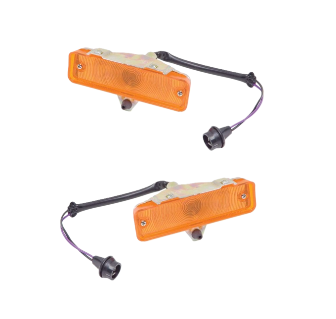 Redline Restomotive® 1965-1967 Chevrolet Chevy II Left and Right Hand Park Lamp Assembly