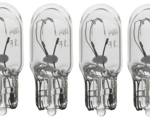 Redline Restomotive® 1968-1987 Chevy Truck 4 Piece Clear Side Marker Light Bulbs