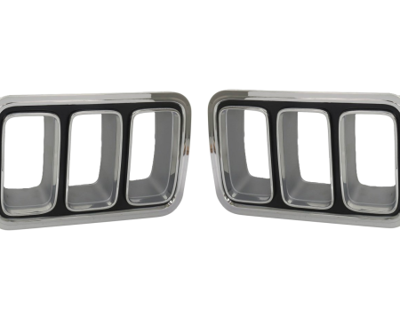 Redline Restomotive® 1970 Ford Mustang Left and Right Hand Tail Lamp Bezel