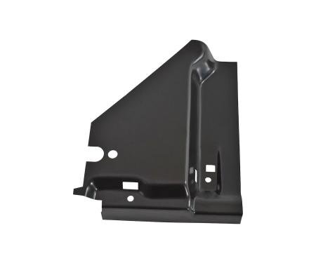 Redline Restomotive® 1967-1969 Camaro / Firebird Right Leaf Spring Floor Pan Reinforcement Under Rear Seat Brace for Spring Eye