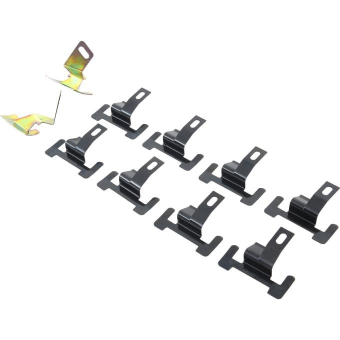 Redline Restomotive® 1968-1974 Chevrolet Nova 10 Piece Lower Windshield Molding Clip Set
