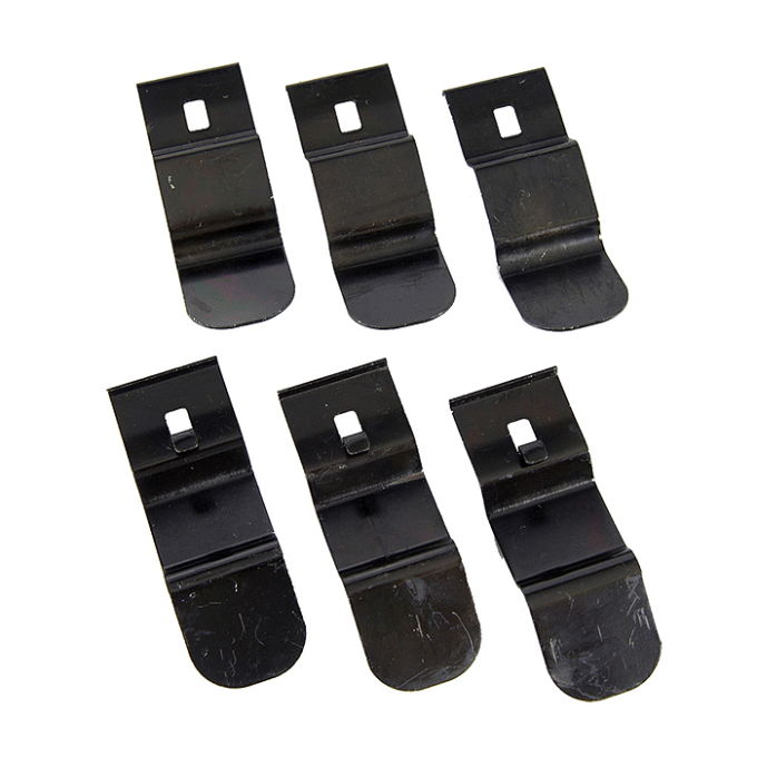 Redline Restomotive® 1969 Chevrolet Camaro 6 Piece Dash Pad Mounting / Attachment Clip Kit