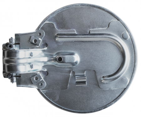 Redline Restomotive® Chevy/Gmc P/U 99-07 Gas Door - Galvanized LG-TP-983