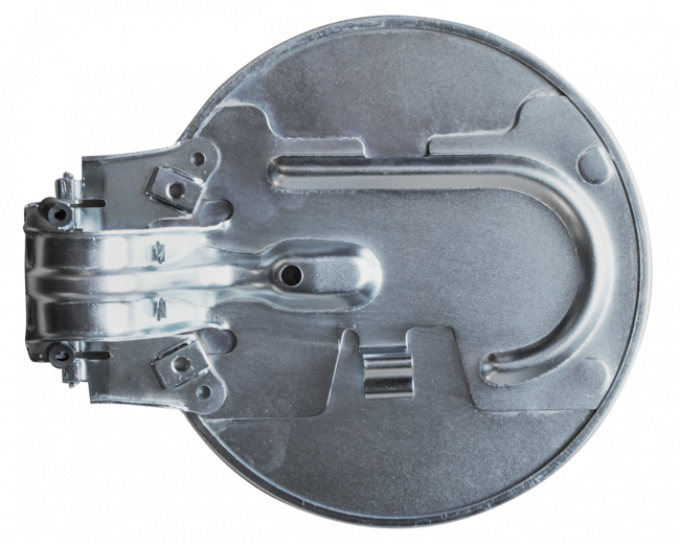 Redline Restomotive® Chevy/Gmc P/U 99-07 Gas Door - Galvanized LG-TP-983