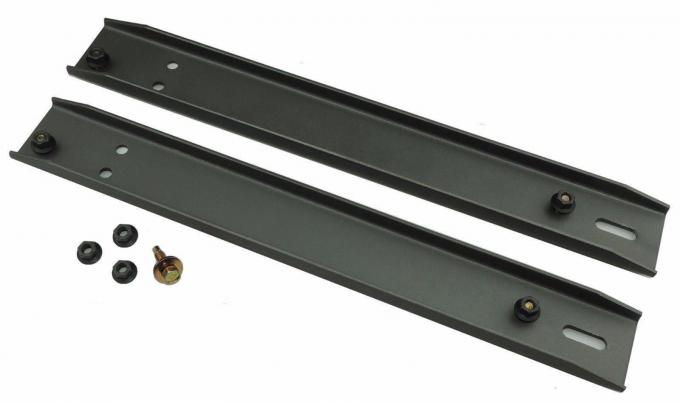 Redline Restomotive® GM. A-Body 66-72 (Driver Side Only) Bucket Seat Track Extenders - Pair LG-00-2334-A