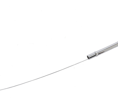 Redline Restomotive® 1955-1979 Chevrolet Small Block (283/305/327/350/400) Chrome Oil Dipstick & Tube