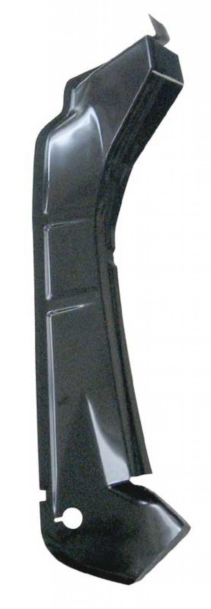 Redline Restomotive® 1966-1967 Chevrolet Chevelle except Wagon Left Hand High Quality Inner Trunk Floor Drop-Off Panel