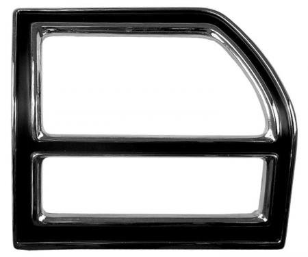 Redline Restomotive® Malibu/SS-396 69 exc.wagon Tail Light Bezel - RH (w/o Gasket) LG-00-1192/RH