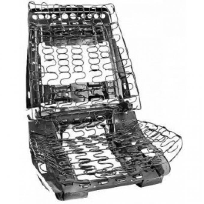 Redline Restomotive® GM A-Body, Nova 69-72, Impala 69 Bucket Seat Frame Assy, RH=LH LG-00-1896-A