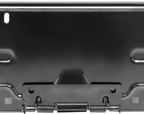Redline Restomotive® Chevelle 64-65, GTO/Lemans 65 Rear License Plate Bracket LG-00-1260