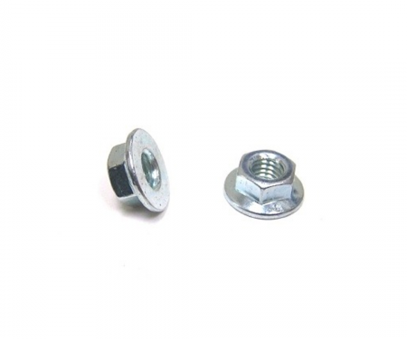 Redline Restomotive® 1984-1990 Chevrolet Corvette Gas Lid Door Emblem Attaching Nuts