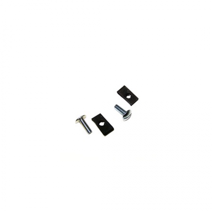 Redline Restomotive® 1980-1982 Chevrolet Corvette Front License Plate Mount Kit