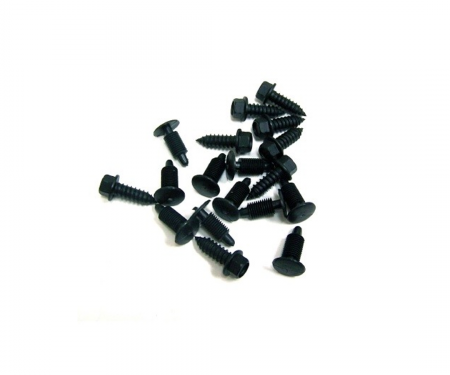 Redline Restomotive® 1980-1982 Chevrolet Corvette Side Marker Lamp Shield Mounting Fastener Set