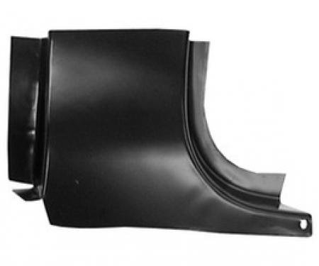 Redline Restomotive® 1967-1979 Ford Truck / Bronco Left Hand Lower Hinge Pillar / Door Post Repair Panel