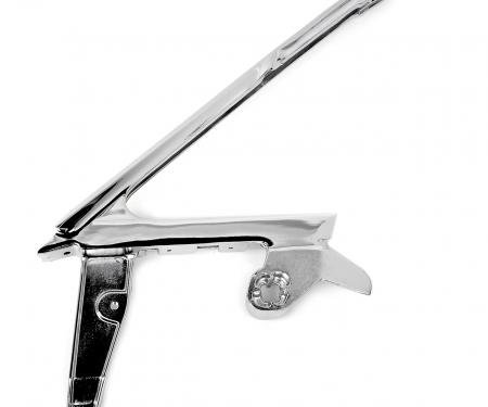 Redline Restomotive® Mustang 64-66 Vent Window Frame - LH, Chrome LG-10-264/LH