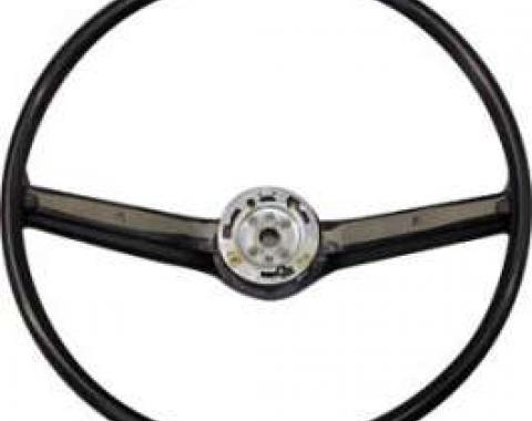 Redline Restomotive® Mustang 68-69 Std (2 Spoke) Steering Wheel w/o Horn Ring LG-10-778