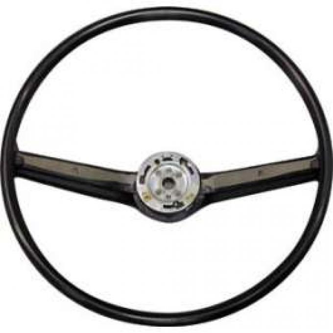 Redline Restomotive® Mustang 68-69 Std (2 Spoke) Steering Wheel w/o Horn Ring LG-10-778