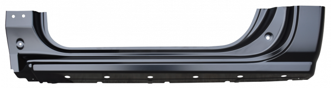 Redline Restomotive® 2014-2018 Chevy Truck Standard Cab Left Hand OE Tyle Rocker Panel with Cab Corner