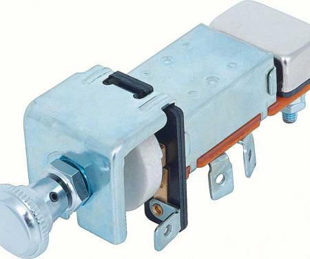 Redline Restomotive® GM. Truck 47-55 Headlamp Switch - 6 Volt LG-00-2393