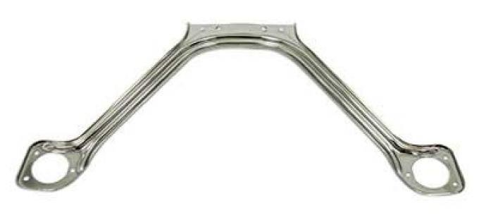 Redline Restomotive® Mustang 64-70 Export Brace - Chrome (High Quality) LG-10-065-A