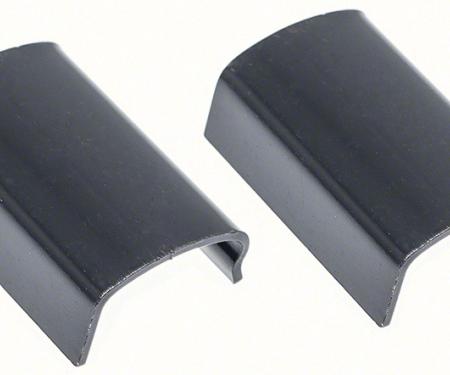 Redline Restomotive® Camaro/Firebird 67-69 Coupe Roof Drip Rail Mldg Connectors (2-Pieces) LG-00-1205-2-P