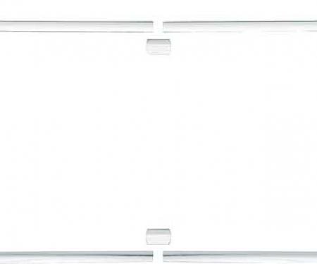 Redline Restomotive® Nova 62-65 Hardtop RR. Window Moulding Set (8-Pieces Set) LG-00-1602-A