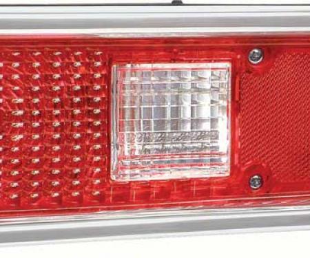 Redline Restomotive® 1971-1972 Chevrolet Nova (1971 Late) Left Hand Tail Lamp Assembly
