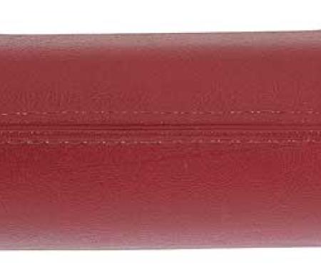 Redline Restomotive® Mustang 67 Std Arm Rest Pad - Dark Red LG-10-462-A