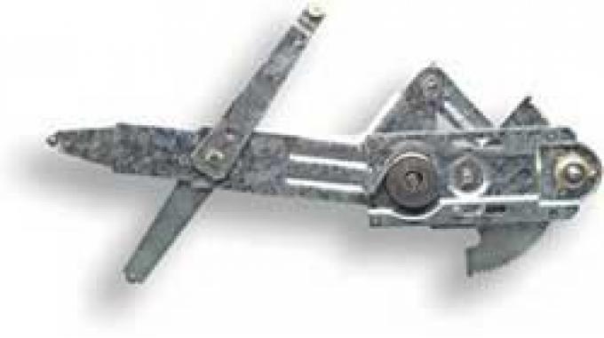 Redline Restomotive® Camaro/Firebird 68-69 Std Window Regulator - RH, Manual LG-00-442/RH