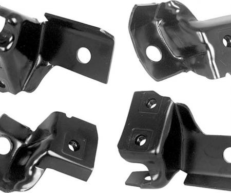 Redline Restomotive® Camaro 69 RR. Bumper Inner & Outer Bracket Set (4-Pieces) LG-00-1294-A