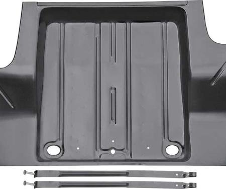 Redline Restomotive® 1962-1967 Chevrolet Chevy II Complete Trunk Floor Assembly