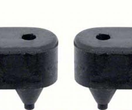 Redline Restomotive® 1968-1979 Chevy II / Nova 4 Piece Outer Door Bumpers
